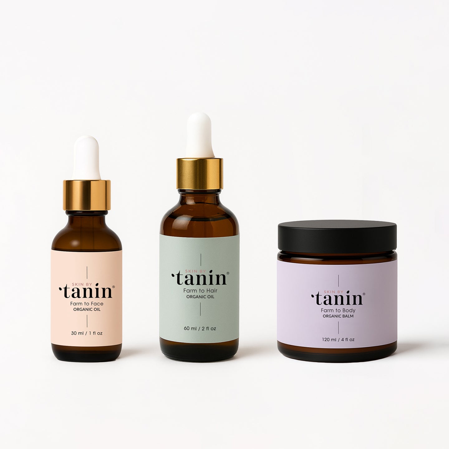 Farm To Face Essential Organic Self-Care Bundle