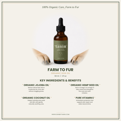 Farm to Fur Organic Dog Oil